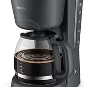 Philips ماكينة صنع القهوة HD7430/90 WEU، سعة 1.38 لتر - رمادي