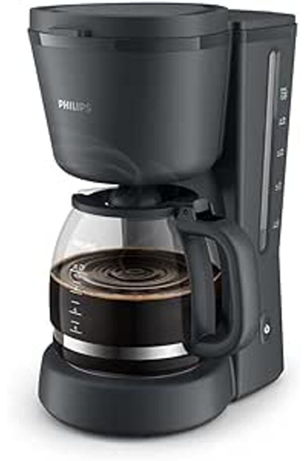 Philips ماكينة صنع القهوة HD7430/90 WEU، سعة 1.38 لتر - رمادي