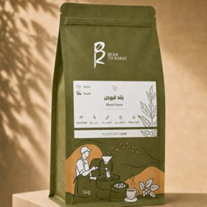 BEAN TO ROAST حبوب قهوة كولومبيا بالما مختصة - 1 كيلو