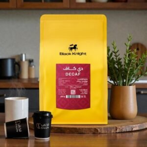 Black Knight قهوة دي كاف منزوعة الكافيين - قهوة كلومبية مختصة للقهوة المقطرة V60 والاسبريسو