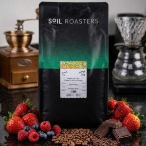 Soil Specialty Coffee Beans for V60 and Espresso Corps Roasted Ethiopia Guji (1000g) بن محصول